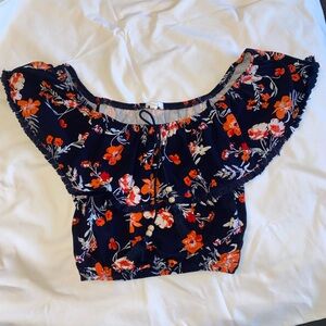 Floral Off-Shoulder Top